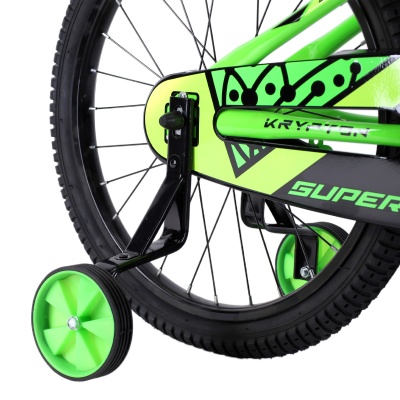Велосипед Krypton Super KS01GY, 20", 1 скорость, желто-зеленый в Магазине Спорт - Пермь
