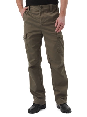 Брюки мужские "Капрал", твилл пич, цвет хаки