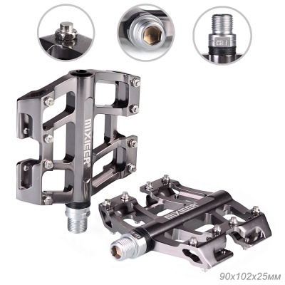 Педали COMIRON MIXIEER ATILLA, фрезерованный CNC алюминий, 90х102х25мм в Магазине Спорт - Пермь