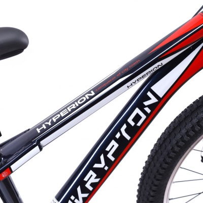 Велосипед Krypton Hyperion KH10DB, 24", 7 скоростей, синий/красный в Магазине Спорт - Пермь