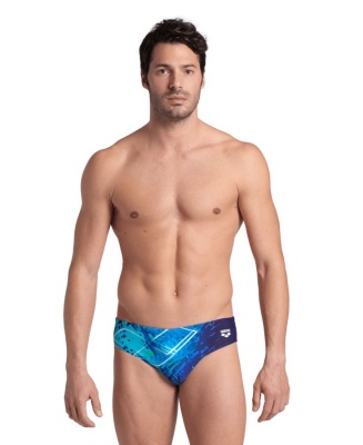 Мужские плавки Arena FUNNY SPOT SWIM BRIEFS, 007205 780, navy multi в магазине Спорт - Пермь