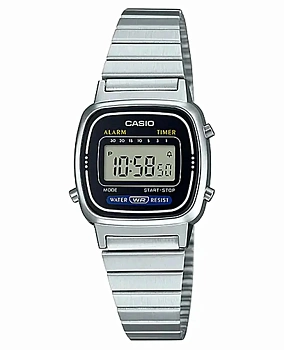 Наручные часы Casio LA-670WA-1 с хронографом  в магазине Спорт - Пермь