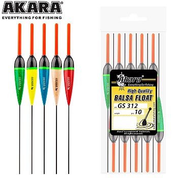 Поплавок Akara бальса GS312, 1гр