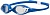 Очки для плавания ARENA SPIDER, 000024 171, clear-blue-white в магазине Спорт - Пермь