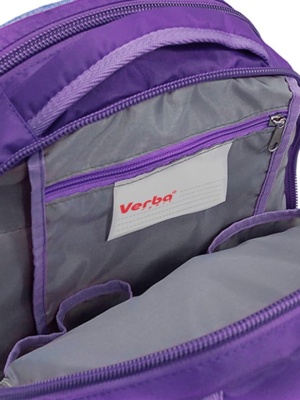 Рюкзак для художественной гимнастики Verba Sport M 051, фиолетовый/лента, 37*29*12