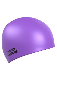 Шапочка для плавания Mad Wave Neon Silicone Solid M0535 02 в магазине Спорт - Пермь