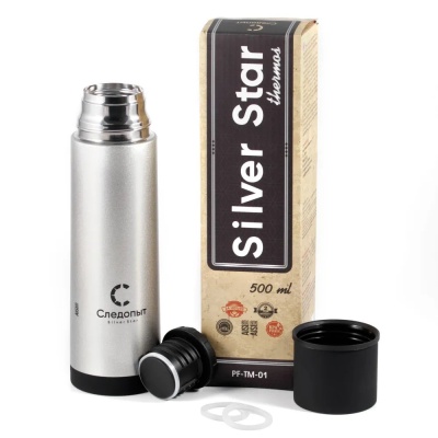 Термос Следопыт SILVER STAR,  0,5л