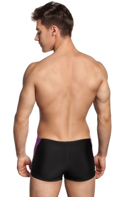 Мужские плавки-шорты Mad Wave Splash anti-chlor M0229 13, фиолетовые в магазине Спорт - Пермь