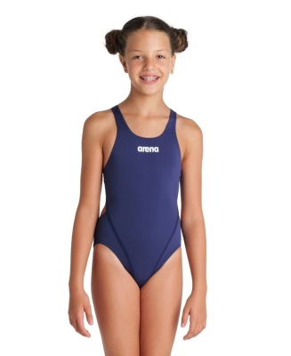 Купальник детский Arena TEAM SWIM TECH SOLID JR, 4764 750, navy-white в магазине Спорт - Пермь