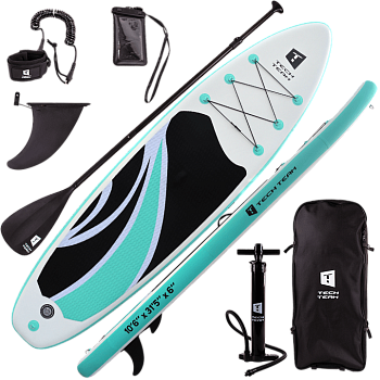 Сапборд надувной (SUP-доска) ,Tech Team Wave 10.6