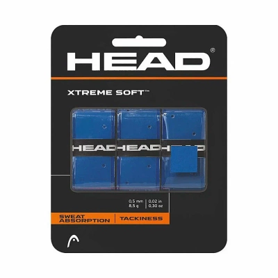 Овергрип Head Xtreme Soft, 3 штуки, 285104-BL - синий