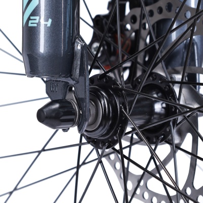 Велосипед  Krypton Hyperion KH10N, 24", 7 скоростей, цвет неоновый мерседес в Магазине Спорт - Пермь