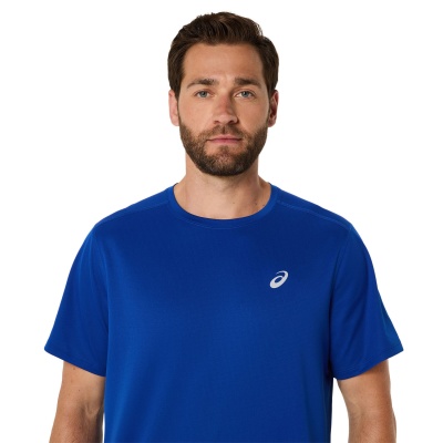 Футболка мужская беговая Asics Core Ss Top Blue, 2011C341-401, синяя