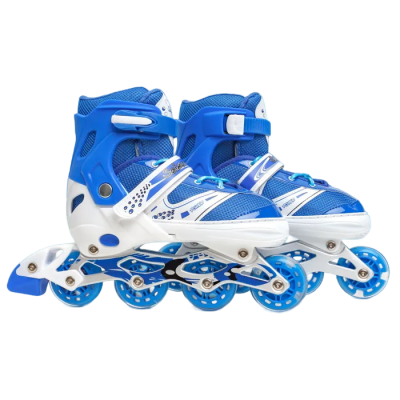 Раздвижные роликовые коньки Rocket DJS-603 РU, синие