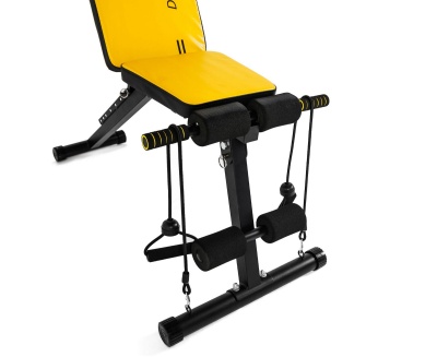 Скамья силовая универсальная с эспандерами DFC D008Y в Магазине Спорт - Пермь