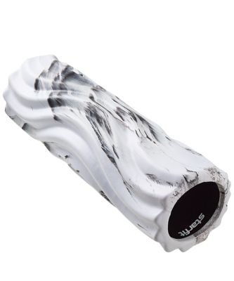 Ролик массажный Starfit FA-525, EVA/РР, низкая жесткость, 45х14, белый/черный в Магазине Спорт - Пермь