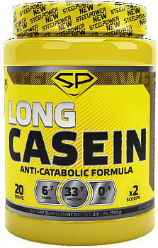 Steel Power LONG CASEIN (900г) банка в магазине Спорт - Пермь