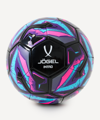 Мяч футбольный Jogel Intro, черный, размер 5