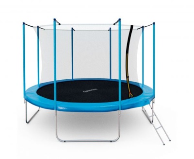 Батут DFC Kondition 12" (d=3,66м), с внутренней сеткой, синий в Магазине Спорт - Пермь