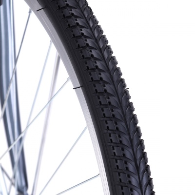 Велосипед городской Krypton DACHA, 28", 1 скорость, (рама 19), цвет серый металлик в Магазине Спорт - Пермь