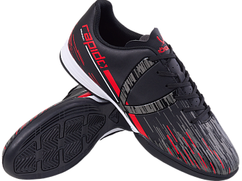 Бутсы зальные JOGEL Rapido IN, Black/grey