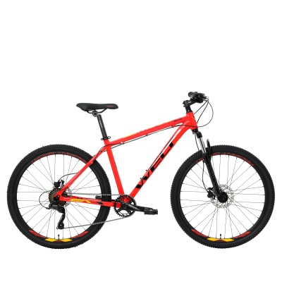 Велосипед Welt Ridge 1.0 HD, 27", Carrot Red в Магазине Спорт - Пермь