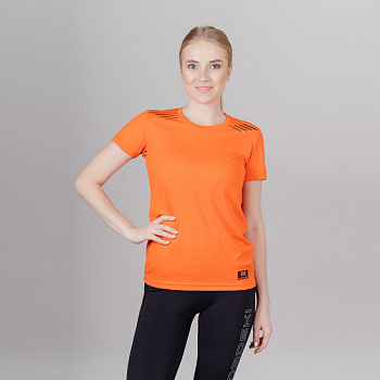 Футболка женская NORDSKI Run Orange W (NSW423103)
