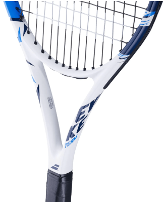 Ракетка для большого тенниса Babolat Evoke Team, 121245, ручка Gr 3, бело-синяя