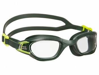 Очки для плавания Mad Wave Aquarius M0424 25 0 10W, Green в магазине Спорт - Пермь
