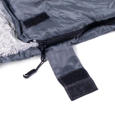 Спальный мешок Следопыт Traveller XL, 190+35*85см, серый
