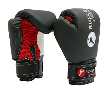 Перчатки боксерские Rusco Sport, искусственная кожа в магазине Спорт - Пермь
