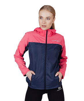 Ветровка женская NORDSKI Rain Coral/Navy W (NSW318770) в Магазине Спорт - Пермь