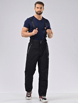 Брюки мужские зимние Evil Wolf, P55001, черные