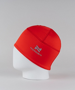 Тренировочная шапка Nordski Warm Red NSV228900