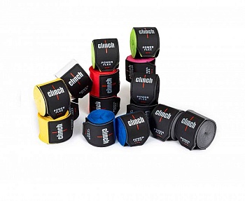 Бинты Clinch Boxing Hand Wrap Power Flex С239, 3,5м, цвета в ассортименте в магазине Спорт - Пермь