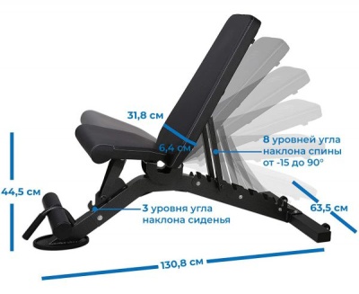 Скамья силовая универсальная DFC D399 в Магазине Спорт - Пермь