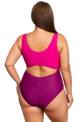 Слитный моделирующий купальник Mad Wave Viana HiClo Maroon M0144 12 25W в магазине Спорт - Пермь
