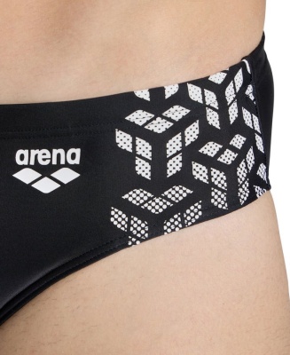 Мужские плавки Arena KIKKO V SWIM BRIEFS, 6750 510, Black-White в магазине Спорт - Пермь