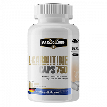 Maxler L-Carnitine Caps 750 (100 капсул) в магазине Спорт - Пермь