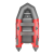Лодка под мотор Тонар Капитан Т290 (киль+пол красный), серая (С-290SS)