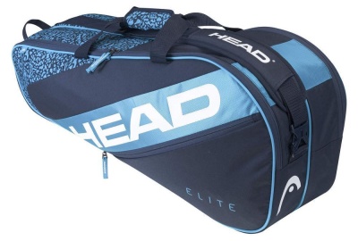 Сумка HEAD ELITE 6R COMBI TENNIS BAG 283642,цвет синий/голубой