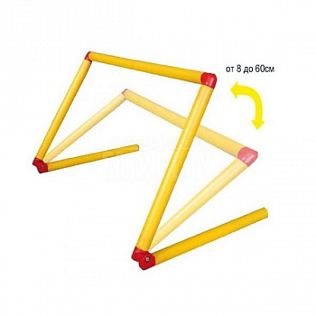 Барьер для тренировок Оганспорт MR-B8-60, желтый