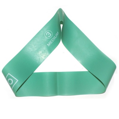 Эспандер-петля GO DO W-Line (3) W650-07мм, нагрузка 6,3 - 10,2 кг, латекс, зеленый в Магазине Спорт - Пермь