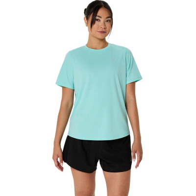 Футболка женская Asics Core SS Top (Women) Blue, 2012D170-401, бирюзовая