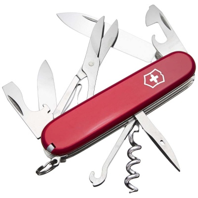 Нож Victorinox Camper, 91мм, 14 функций, красный (1.3703)