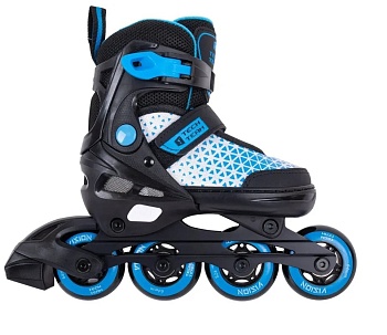 Детские раздвижные роликовые коньки Tech Team Vision Blue