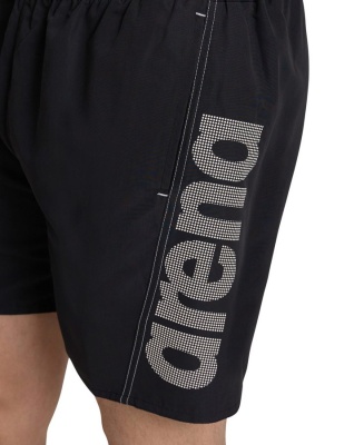 Шорты для плавания и пляжа Arena FUNDAMENTALS BOXER R 006444 510, цвет Black-White в магазине Спорт - Пермь
