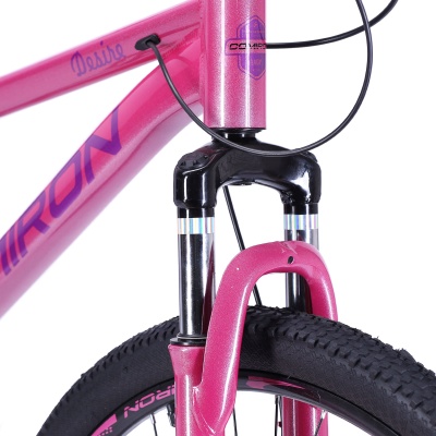 Велосипед COMIRON DESIRE 27,5", 10 скоростей, (17 рама), розовый в Магазине Спорт - Пермь