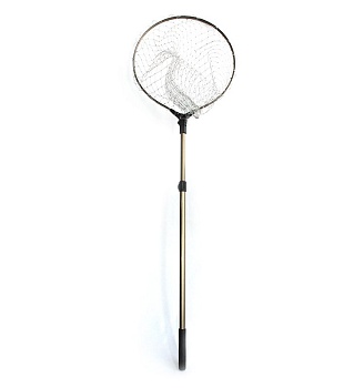 Подсачек складной телескопический Namazu L-160см, овальный обод 50см, нейлон