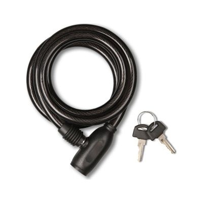 Замок велосипедный с ключом GOLDEN KEY (GK103.102), 8х800 мм в Магазине Спорт - Пермь